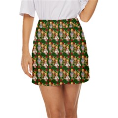 Dindollygreen Mini Front Wrap Skirt by snowwhitegirl