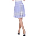 Lighblu Plaid A-Line Skirt View1