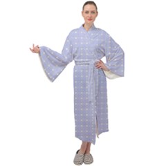 Lighblu Plaid Small Maxi Velour Kimono by snowwhitegirl