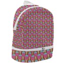 Girl Pink Zip Bottom Backpack View2