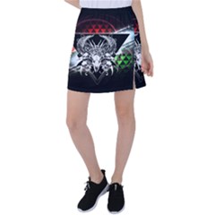 Skullart Tennis Skirt by Sparkle