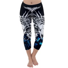 Skullart Capri Winter Leggings  by Sparkle