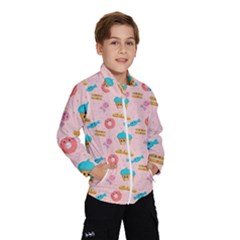 Funny Sweets With Teeth Kids  Windbreaker by SychEva