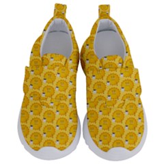 Cartoon Pattern Kids  Velcro No Lace Shoes by Sparkle