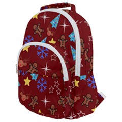 Gingy Red Rounded Multi Pocket Backpack by NerdySparkleGoth