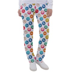 Multicolored Sweet Donuts Women s Casual Pants by SychEva