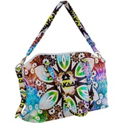 375 Chroma Digital Art Custom Canvas Crossbody Bag by Drippycreamart