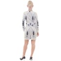 Banded Alder Borer  Button Long Sleeve Dress View2