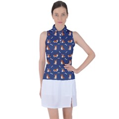 Corgi  Women s Sleeveless Polo Tee by SychEva