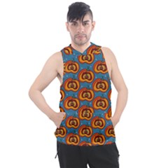 Pumpkin In Pumpkin Men s Sleeveless Hoodie by SychEva