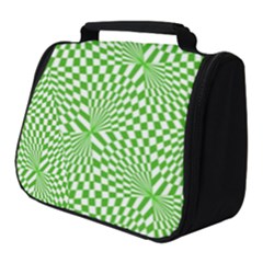 Illusion Waves Pattern Full Print Travel Pouch (small) by Sparkle