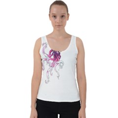 Carnie Squid Velvet Tank Top by Limerence