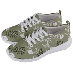 Folk Flowers Print Floral Pattern Ethnic Art Men s Lightweight Sports Shoes by Eskimos