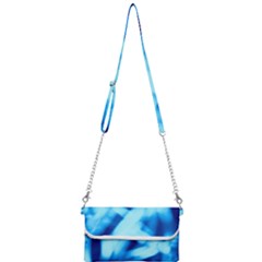 Blue Abstract 2 Mini Crossbody Handbag by DimitriosArt