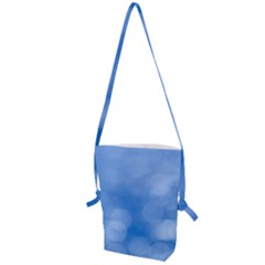 Light Reflections Abstract Folding Shoulder Bag by DimitriosArt