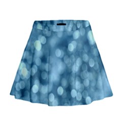 Light Reflections Abstract No8 Cool Mini Flare Skirt by DimitriosArt