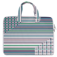 Gradient (103) Macbook Pro Double Pocket Laptop Bag by Sparkle