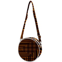 Gradient Crossbody Circle Bag by Sparkle