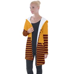 Gradient Longline Hooded Cardigan by Sparkle