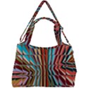 Digital Illusion Double Compartment Shoulder Bag View2