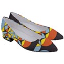 Abstract pattern geometric backgrounds   Women s Block Heels  View3