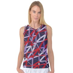 3d Lovely Geo Lines Vii Women s Basketball Tank Top by Uniqued