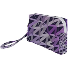 3d Lovely Geo Lines  Iv Wristlet Pouch Bag (small) by Uniqued