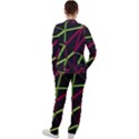 3D Lovely GEO Lines X Casual Jacket and Pants Set View2