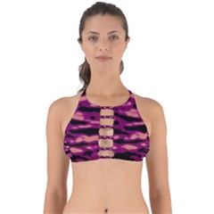 Velvet  Waves Abstract Series No1 Perfectly Cut Out Bikini Top by DimitriosArt