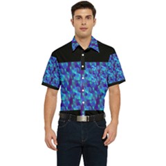 Bubbles Men s Short Sleeve Pocket Shirt  by Sparkle