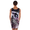 Watercolor Girl Wrap Front Bodycon Dress View2