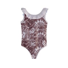 Dino Dig Kids  Frill Swimsuit by VeataAtticus