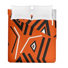 Abstract Pattern Geometric Backgrounds   Duvet Cover Double Side (full/ Double Size) by Eskimos