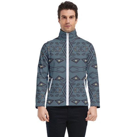 Abstract Pattern Geometric Backgrounds   Men s Bomber Jacket by Eskimos