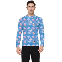 Notepads Pens And Pencils Men s Long Sleeve Rash Guard by SychEva