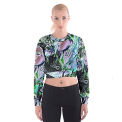 Glam Rocker Cropped Sweatshirt by MRNStudios