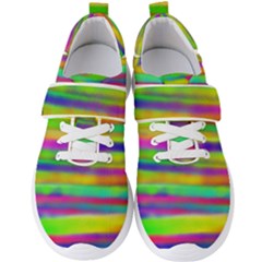 Mermaid And Unicorn Colors For Joy Men s Velcro Strap Shoes by pepitasart