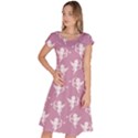 Cupid pattern Classic Short Sleeve Dress View1