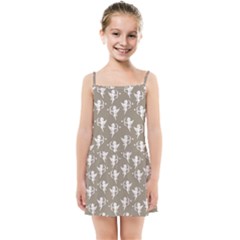 Cupid Pattern Kids  Summer Sun Dress by Valentinaart