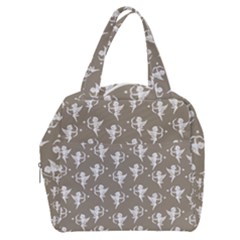 Cupid Pattern Boxy Hand Bag by Valentinaart