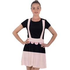 Janet1 Velvet Suspender Skater Skirt by Janetaudreywilson