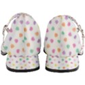 Valentines Day Candy Hearts Pattern - White Women s Mary Jane Shoes View4