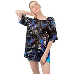 Spin Cycle Oversized Chiffon Top by MRNStudios