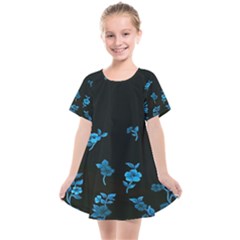 Flowers Pattern Kids  Smock Dress by Sparkle