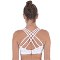 types of sports Cross String Back Sports Bra View2