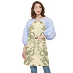 Abstract Pattern Geometric Backgrounds   Pocket Apron by Eskimos