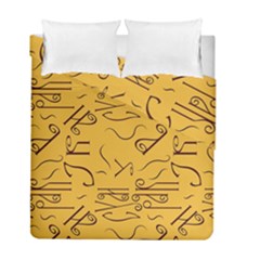 Abstract Pattern Geometric Backgrounds   Duvet Cover Double Side (full/ Double Size) by Eskimos