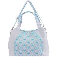 Flower Of Life  Double Compartment Shoulder Bag by tony4urban