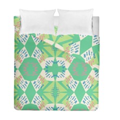 Abstract Pattern Geometric Backgrounds   Duvet Cover Double Side (full/ Double Size) by Eskimos