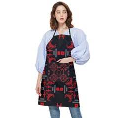 Abstract Pattern Geometric Backgrounds   Pocket Apron by Eskimos